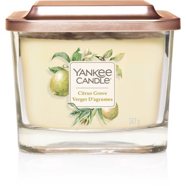 Vonná sviečka Yankee Candle Elevation - Citrus Glove Veľkosť sviečky: Stredná