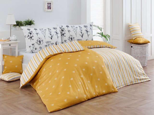 Kvetinové bavlnené obliečky Matějovský - Adore DeLuxe Rozmer: 1x70x90 / 1x140x200 cm