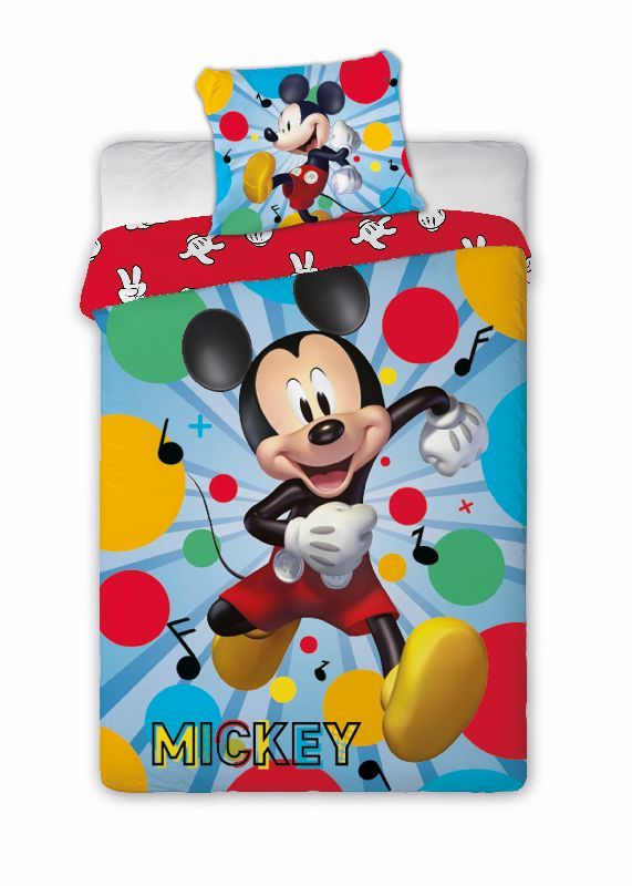 Bavlnené obliečky Mickey Mouse Rozmer: 1x70x90 / 1x140x200 cm