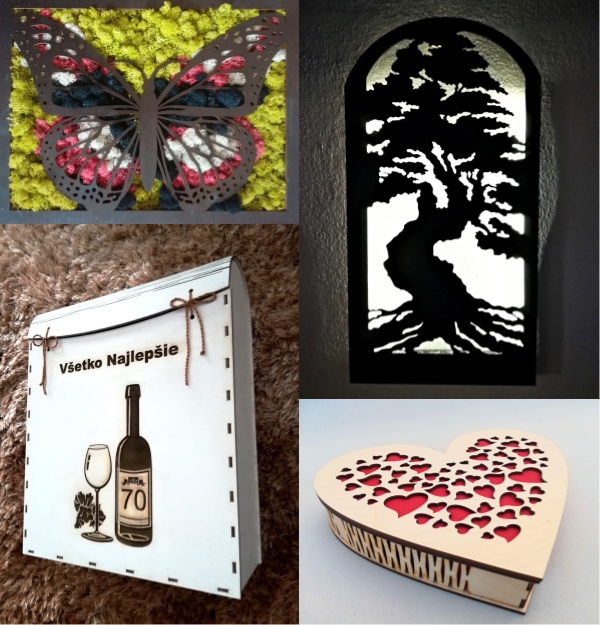 Dárky z Česka, dekorace z Česka