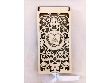 Krabička na peníze nebo prsteny