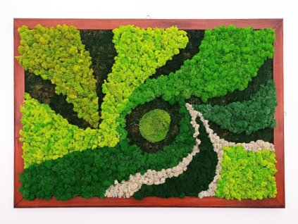 Mechový obraz 100 x 60