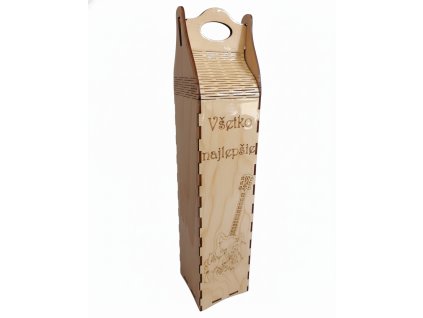 Dárková krabice na víno personalizovaná