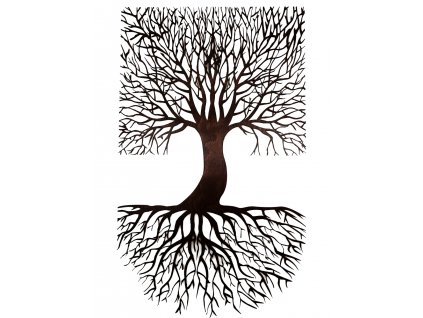Vyřezávaný obraz strom života 91x55