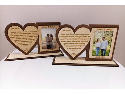 Fotorámečky s věnováním