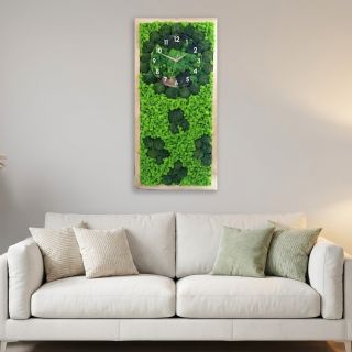 Mechový obraz - Příroda pro líné zahradníky! 🌿😄 Představte si, jak váš domov ožije s naším mechovým obrazem - konečně...