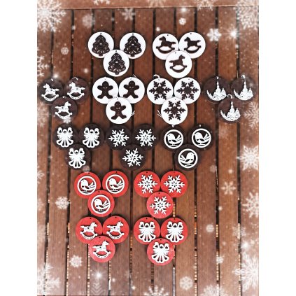 Vánoční ozdoby výběr ze všech barev