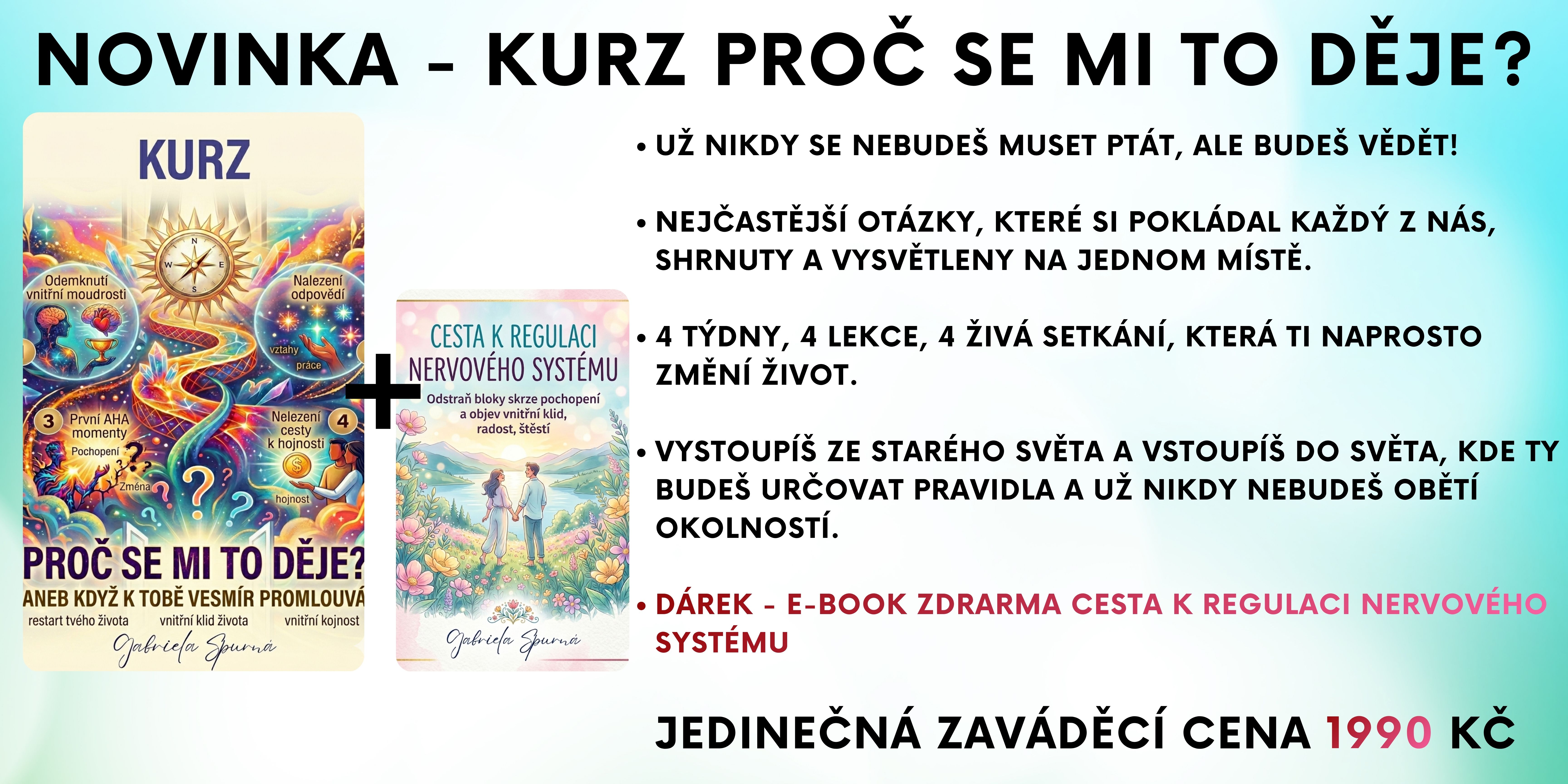 novinka, změna života, kurz, osobní rozvoj