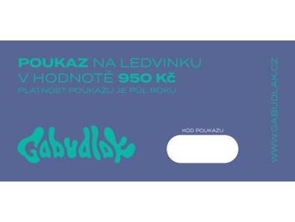 Poukaz na ledvinku v hodnotě 950 Kč