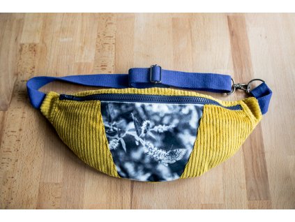 manšestrová ledvinka | žlutá