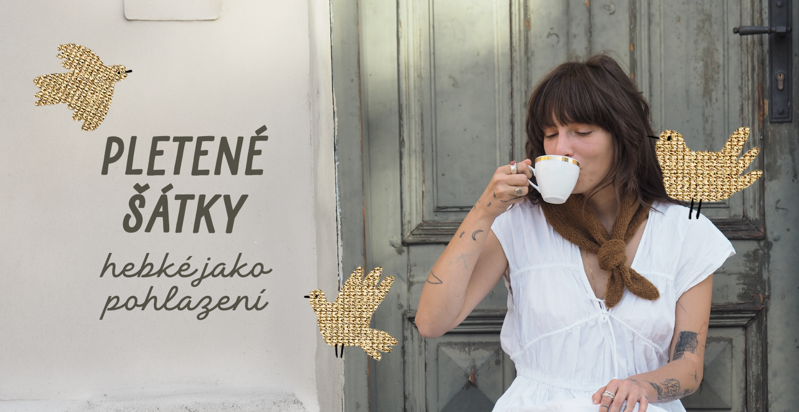 Pletené šátky