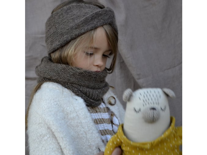 Baby turbančelenka...hnědá