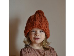 Velká s bambulí...oranžová
