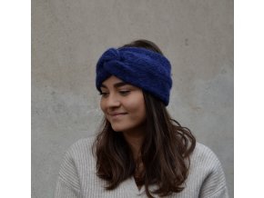 turban čelenka...navy