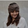 turban čelenka...malinová