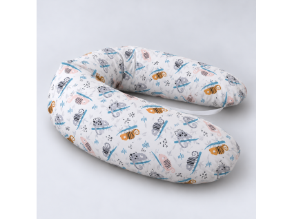 Whimsical Chameleon Nursing Pillow