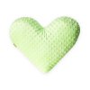 7084 gadeo dekoracni polstar srdce minky limetka