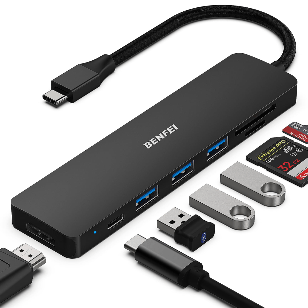 BENFEI USB-C HUB 7v1 BENFEI USB-C HUB 7v1