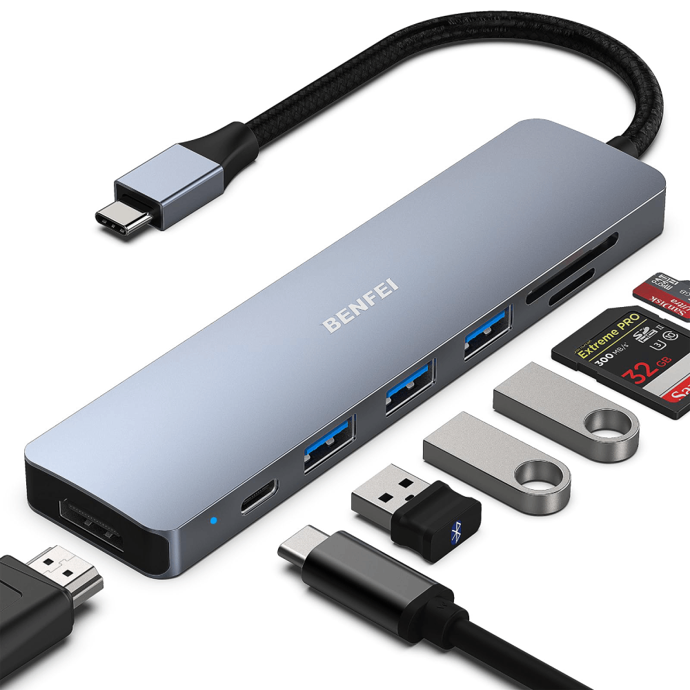 BENFEI USB-C HUB 7v1 BENFEI USB-C HUB 7v1