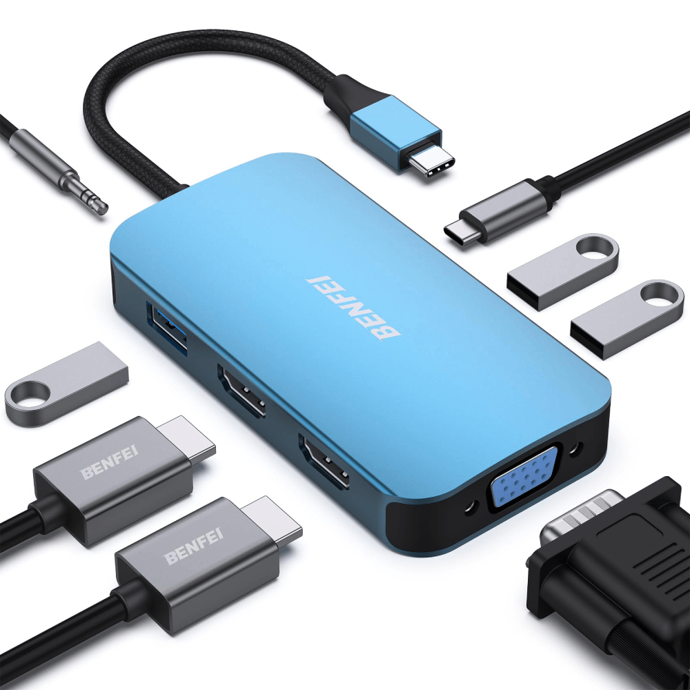 BENFEI USB-C HUB 8v1 BENFEI USB-C HUB 8v1