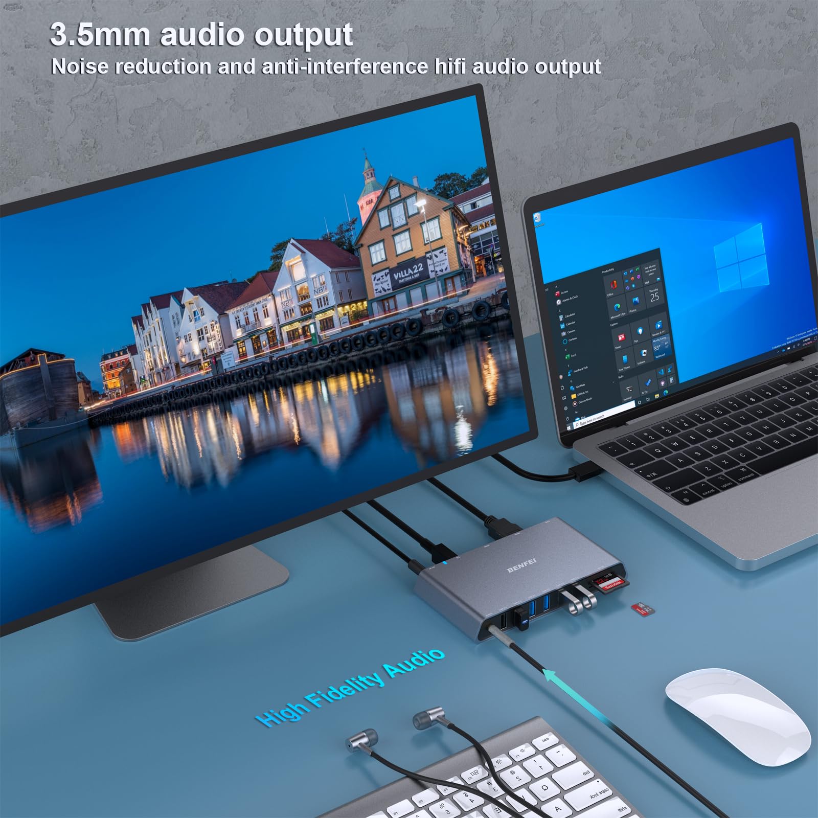 BENFEI USB-C HUB 12v1 BENFEI USB-C HUB 12v1