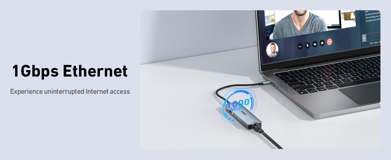 BENFEI 6v1 USB-C HUB BENFEI 6v1 USB-C HUB
