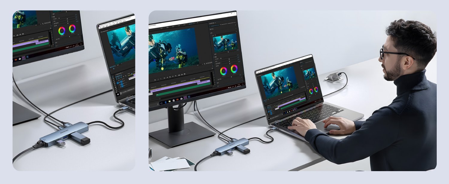 BENFEI 6v1 USB-C HUB BENFEI 6v1 USB-C HUB