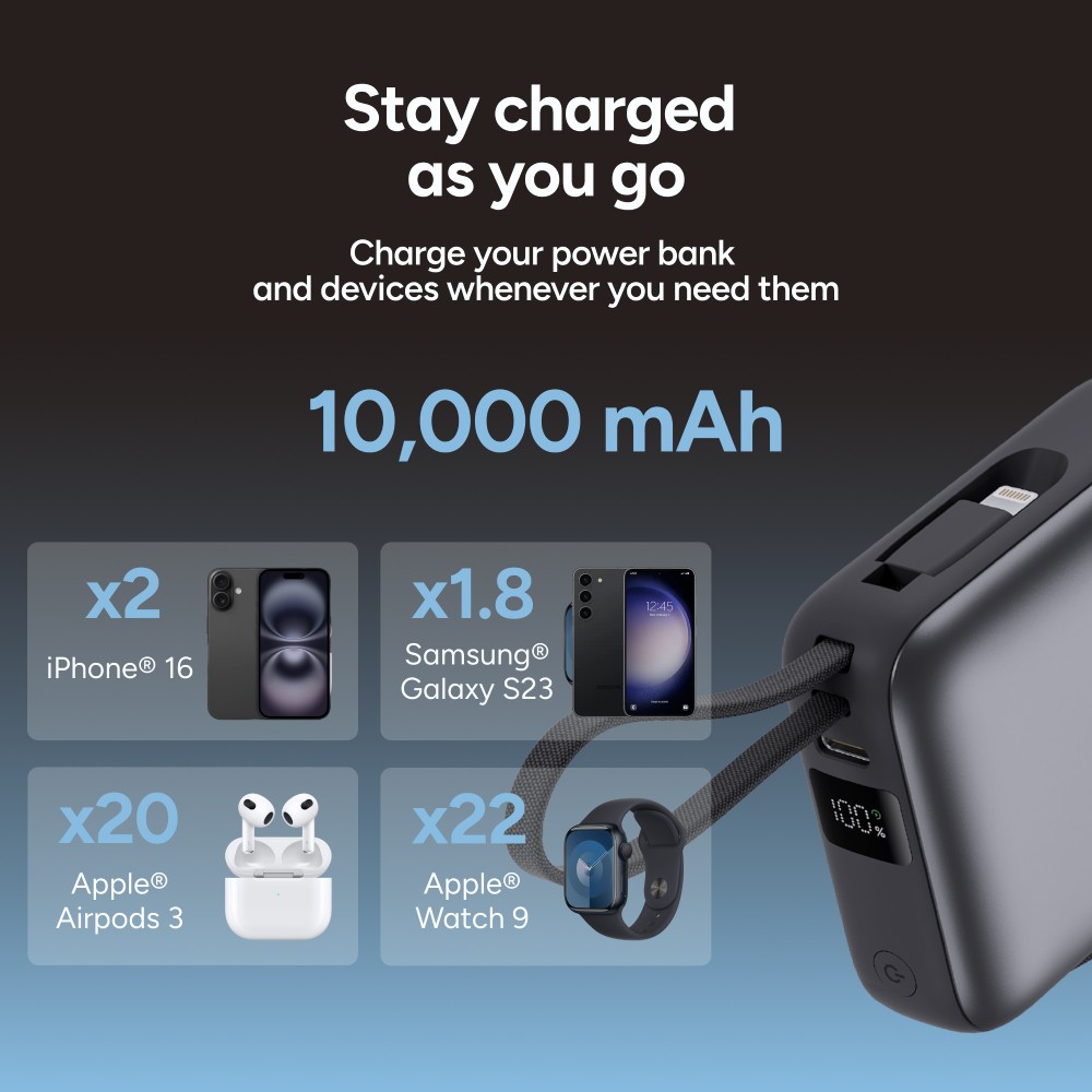 Ksix 10 000 mAh powerbanka