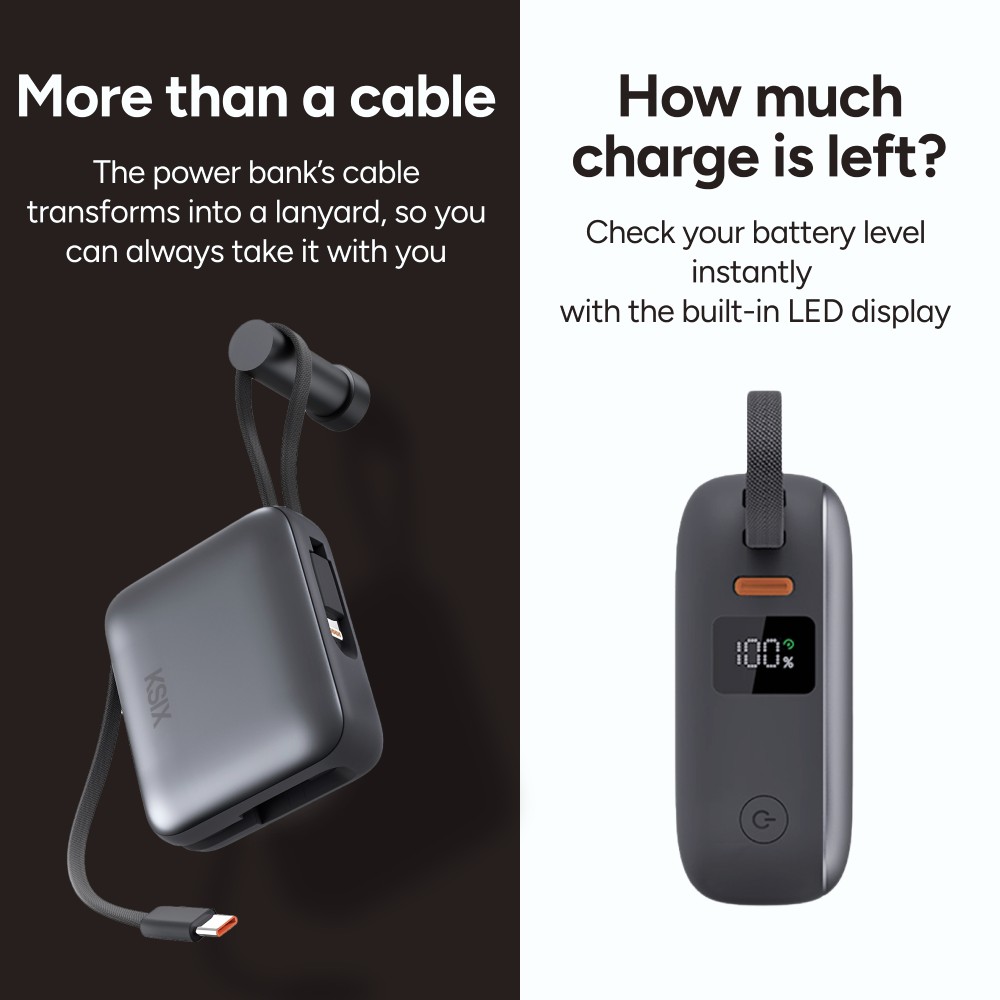 Ksix 10 000 mAh powerbanka