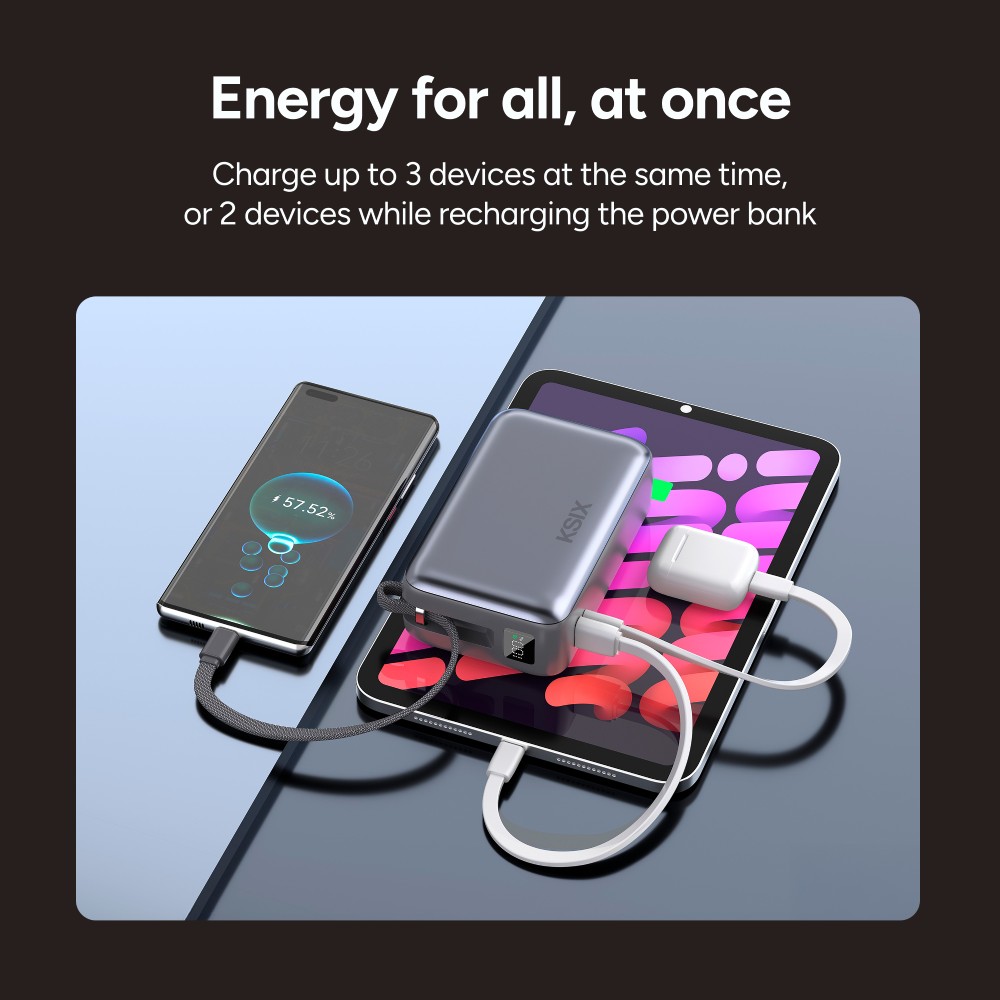 Ksix 30 000 mAh powerbanka