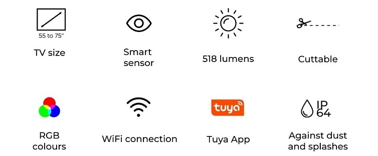 Ksix AmbiGlow podsvícení Ksix AmbiGlow podsvícení