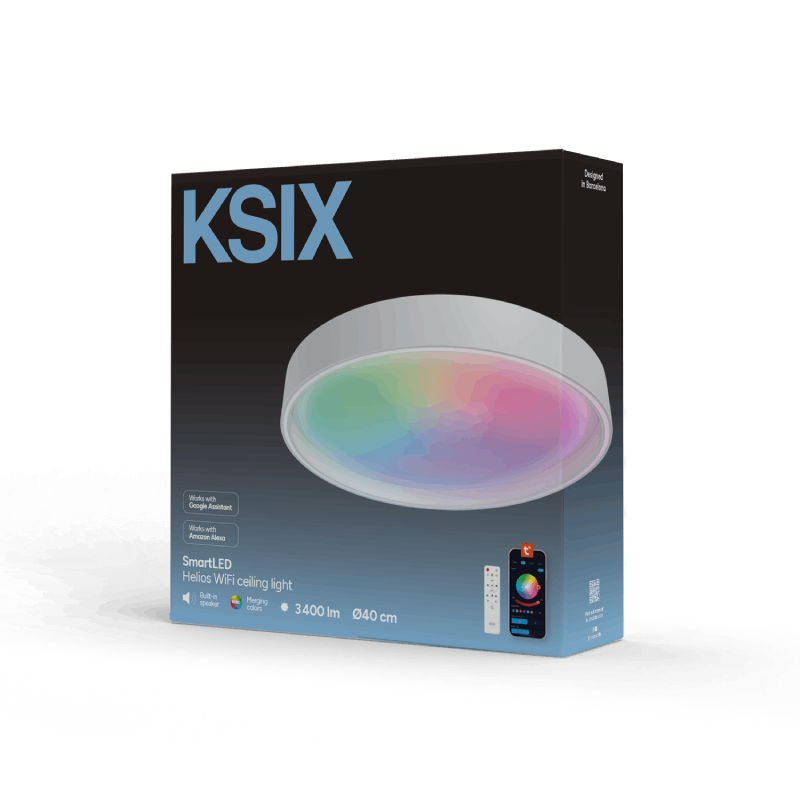 Ksix Helios stropní svítidlo Ksix Helios stropní svítidlo