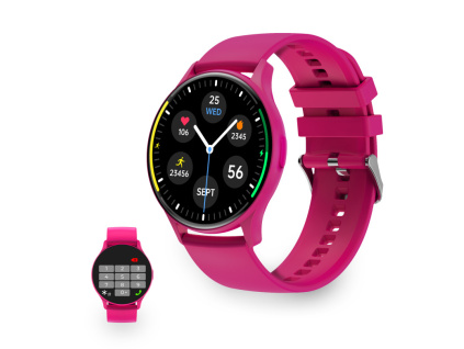 ksix core smartwatch amoled 143 display 5 days aut health and sport modes calls voice assistan (5)