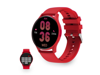 ksix core smartwatch amoled 143 display 5 days aut health and sport modes calls voice assistan (5)