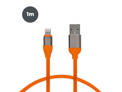 data cable usb to lightning 2a orange