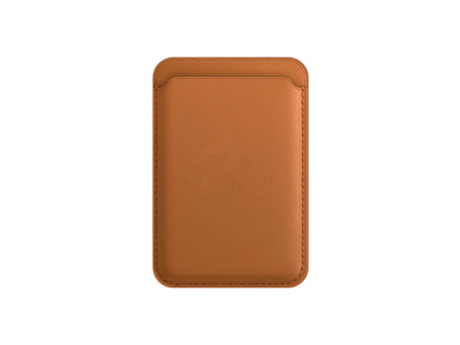 Ksix Magcard magnetický držák na karty s MagSafe (Barva Hnědá)