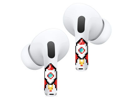RockMax Art Skin pro AirPods Pro 2 / Pro / AirPods 4 - Raketa