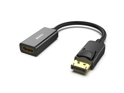 BENFEI 4K DisplayPort na HDMI adaptér, samec/samice (černý)