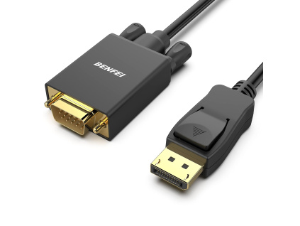BENFEI DisplayPort na VGA kabel 1,8 m (černý)