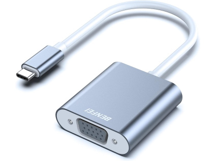 BENFEI USB-C na VGA adaptér (šedý)