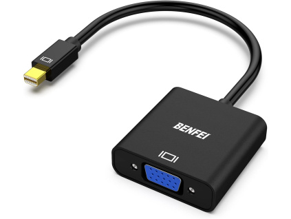 BENFEI Mini DisplayPort na VGA adaptér (černý)
