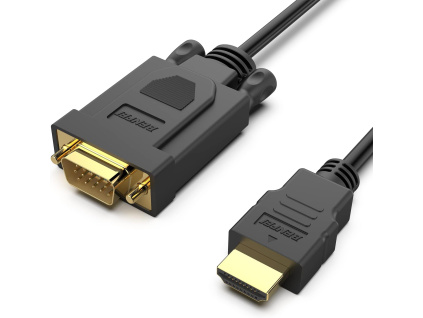 BENFEI HDMI na VGA kabel 1,8 m (černý)