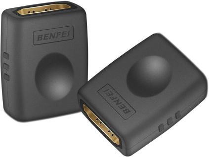 BENFEI HDMI adaptér 4K s pravým úhlem, samec/samice, 2 balení