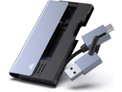 BENFEI M.2 NVMe a SATA SSD pouzdro s USB 3.2 (Gen 2) 10 Gbps, USB-C a USB-A 2v1