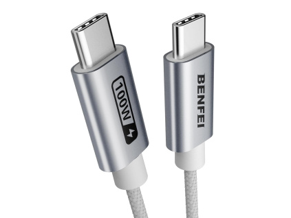 BENFEI kabel USB-C na USB-C 100W, fast charging, délka 1 m