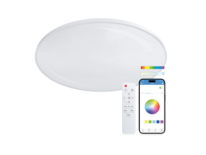 2029 ksix halo stropni svitidlo rgbic cct 47cm 60w