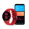 ksix core smartwatch amoled 143 display 5 days aut health and sport modes calls voice assista