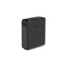 ksix nano 10000 mah powerbank pocket size power delivery 225 w usb c to usb c cable simultaneous charge black (1)