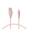 Ksix nabíjecí a datový kabel USB na lightning, MFi, 1m (Barva Zelená)