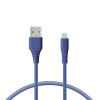Ksix nabíjecí a datový kabel USB na lightning, MFi, 1m (Barva Zelená)